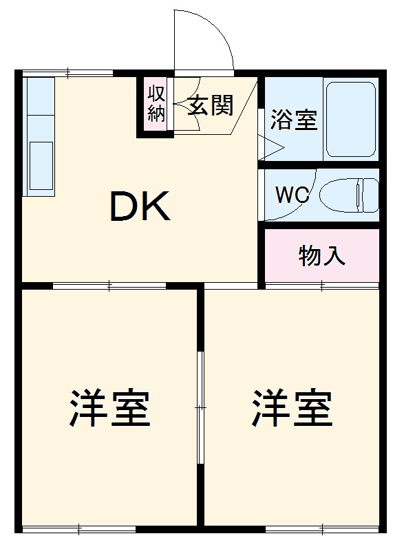 フォーブル中野の間取り