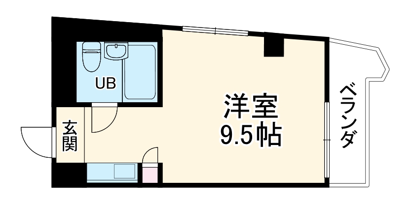 ビラ三秀植田の間取り