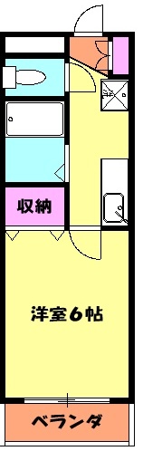 トルス大久保Ⅱの間取り