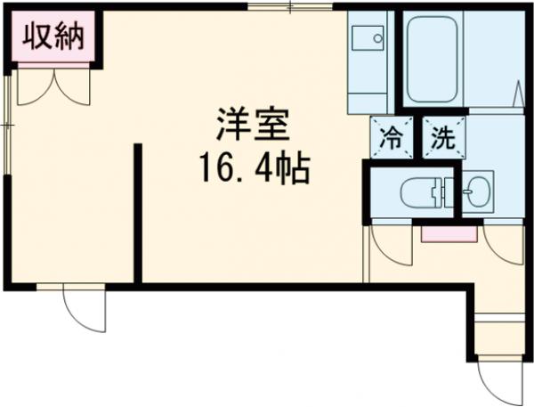LAPis上北沢Ⅱの間取り