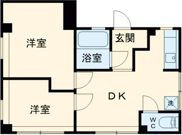 マンションアクティーフの間取り