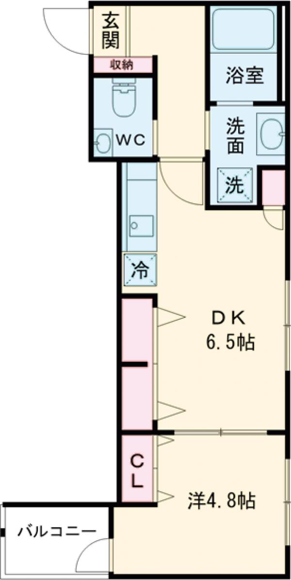 セブンヒルズ三軒茶屋の間取り