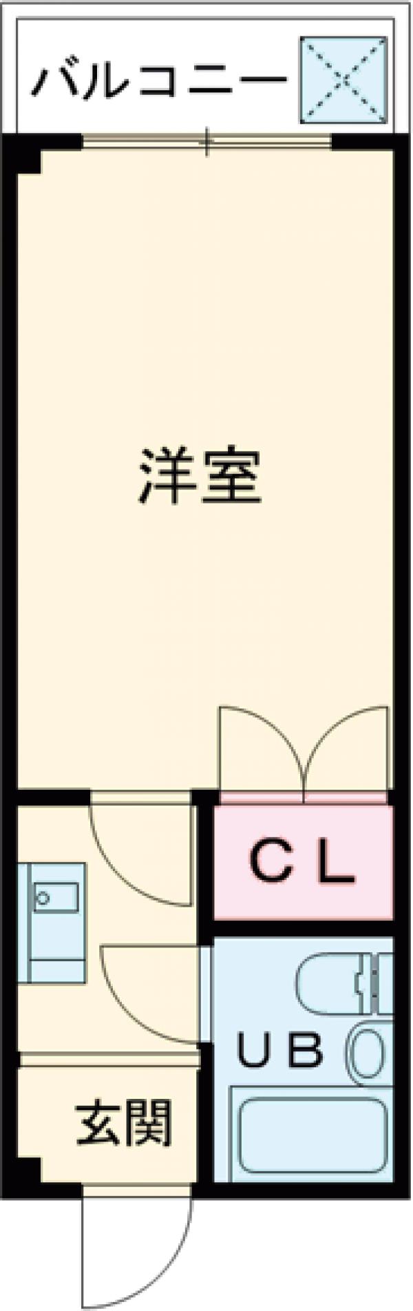 メゾンド一之江の間取り