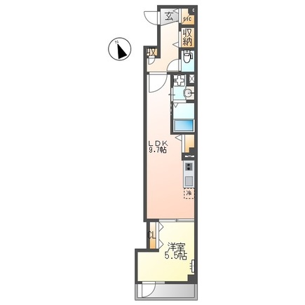 Jolie Maisonの間取り