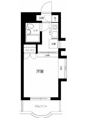 ハイタウン明大前の間取り