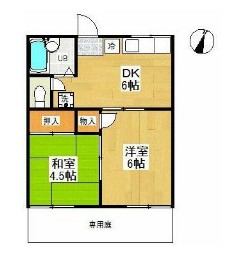 シャレー原宿Cの間取り