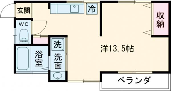 ツカサ荘の間取り