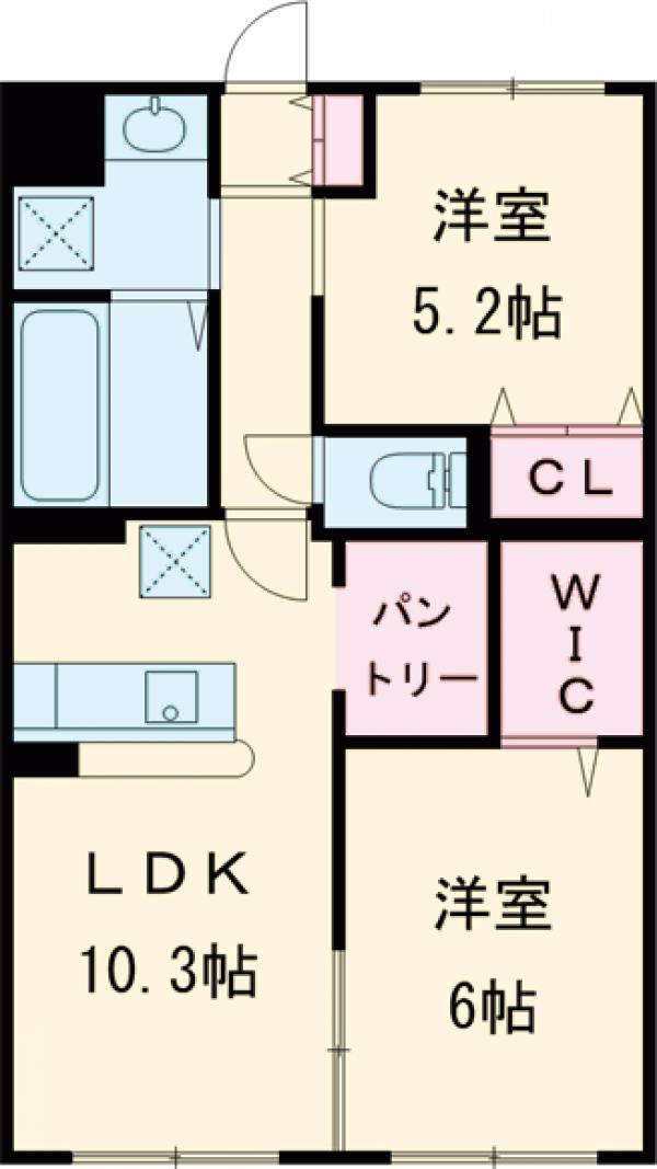 PalmeⅡの間取り