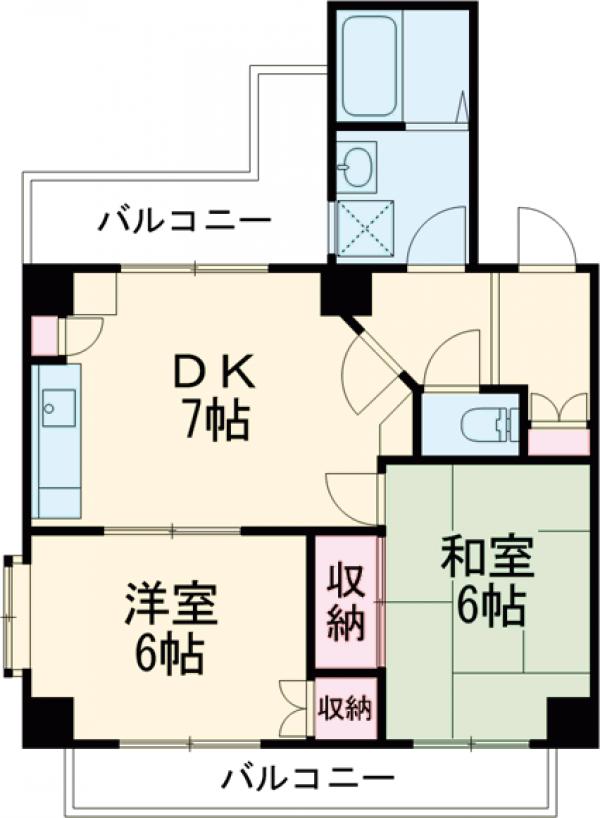 グレース仲松の間取り