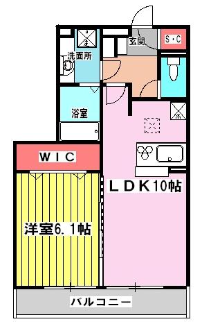 ハピネス ストームの間取り