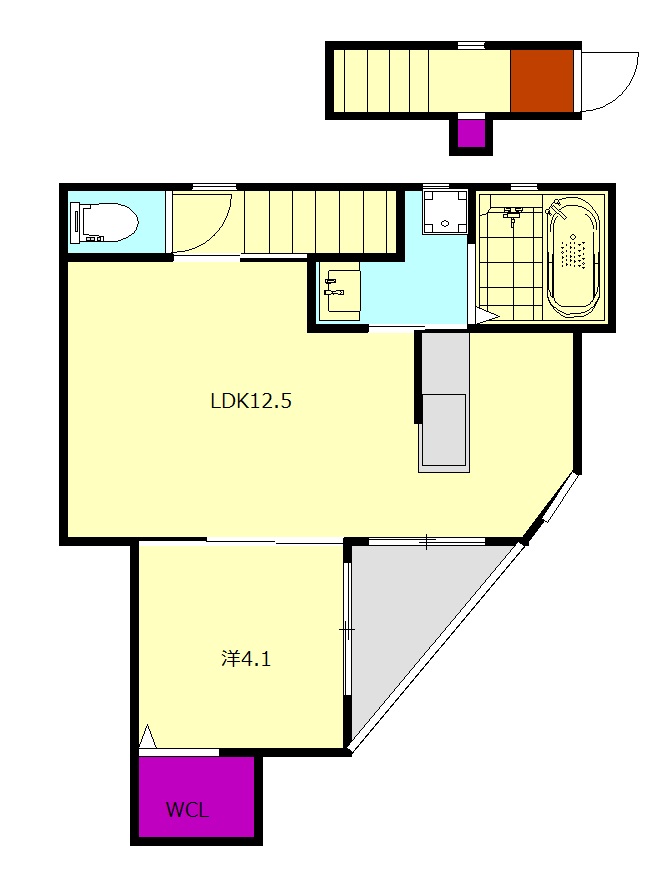 Ciel threeの間取り