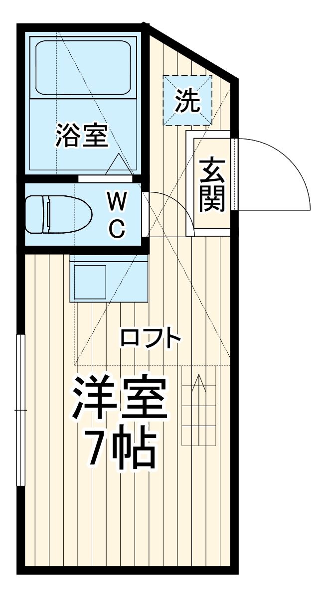 ユナイト南太田トロントの杜の間取り
