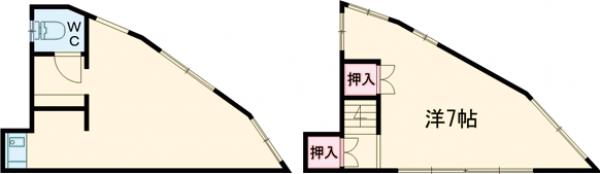 四つ木4丁目貸家の間取り