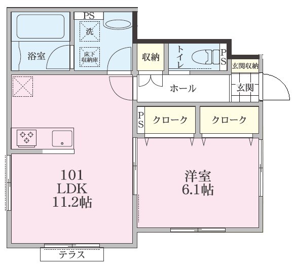 ミル・ソレイユ国領の間取り