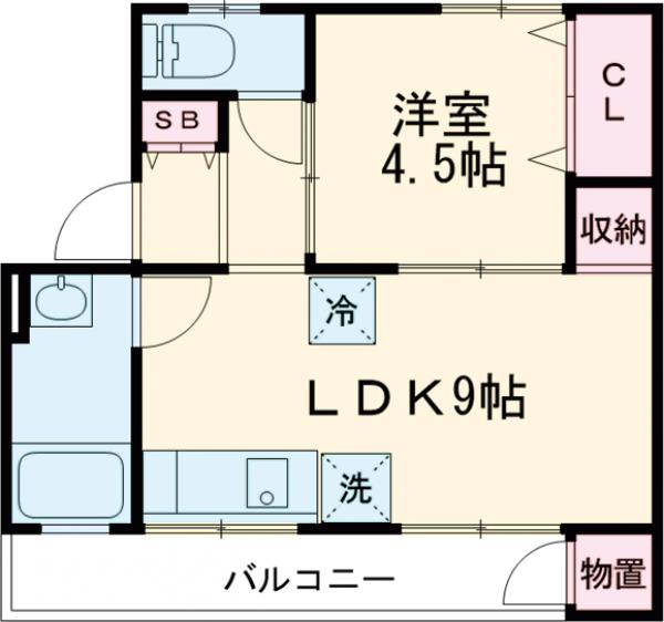アサヌママンションの間取り