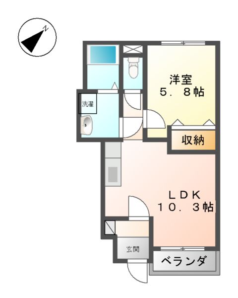 ベルストリームの間取り