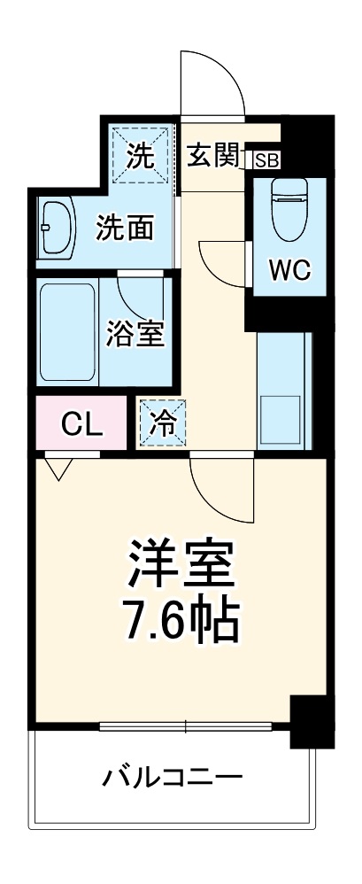 パークハイム日比野の間取り