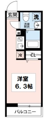 ヒルズ新羽町の間取り