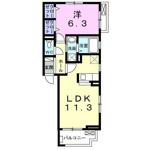 フロレスタの間取り
