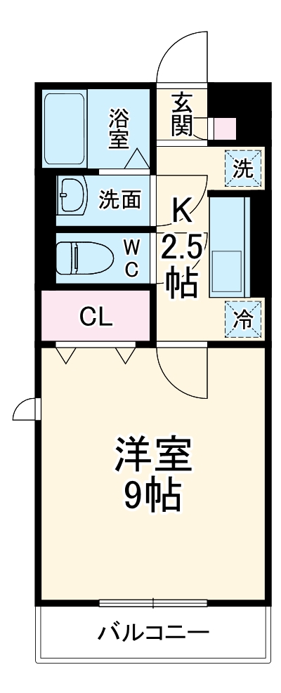 グランドソレーユBABA Ⅲの間取り