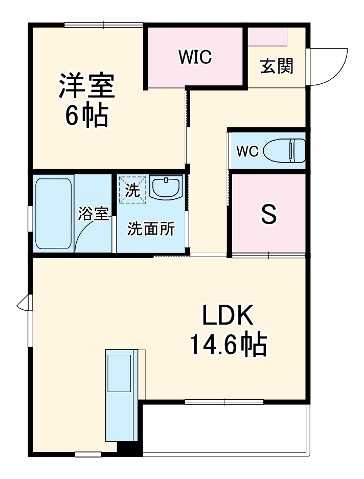トップアイルⅢの間取り