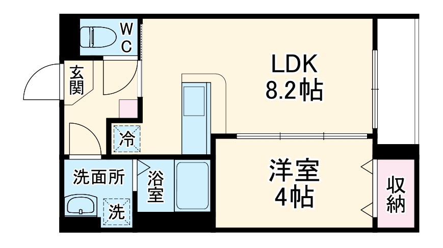 エルシーク上尾の間取り