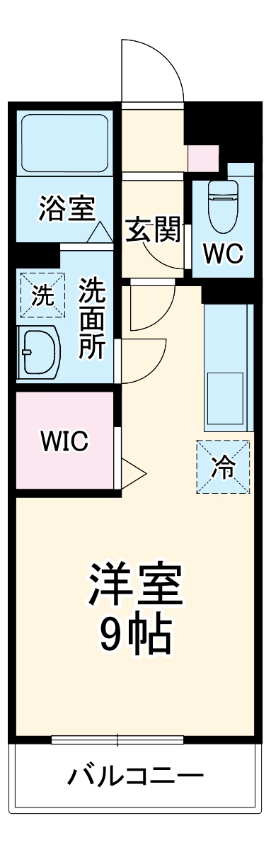 パークハイム A棟の間取り