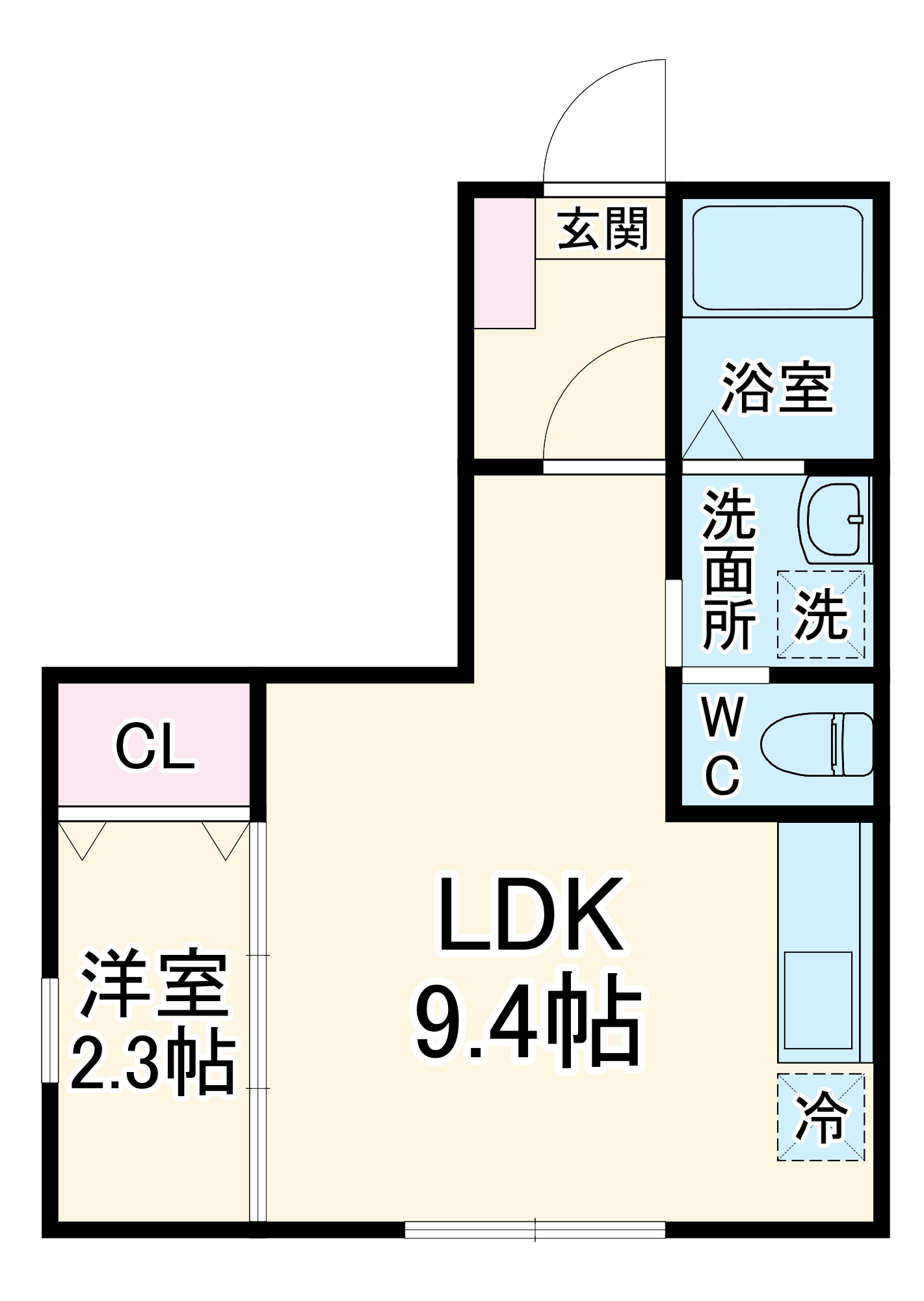 エールグランの間取り