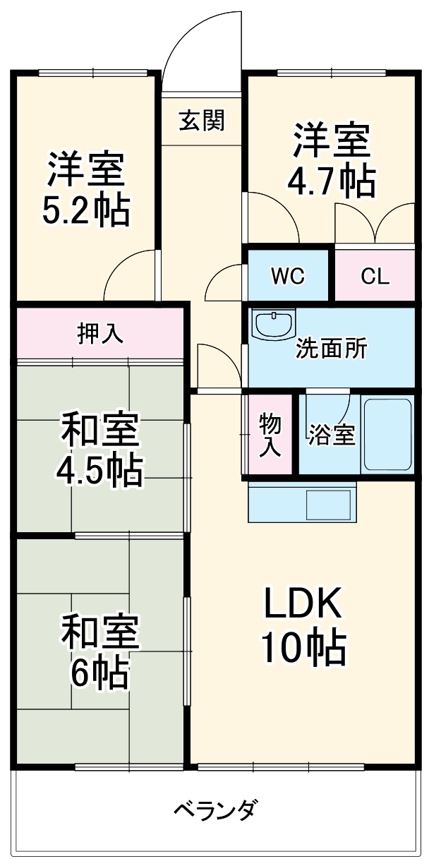 メゾングッチの間取り