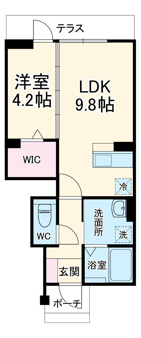 ソレアードの間取り