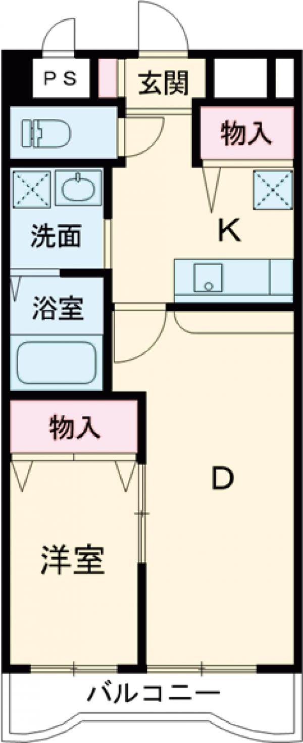NNMマンションBの間取り