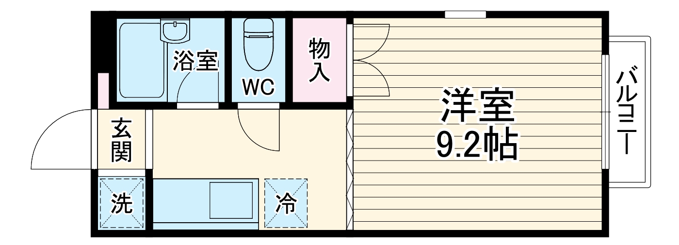 パル・ハピネスの間取り