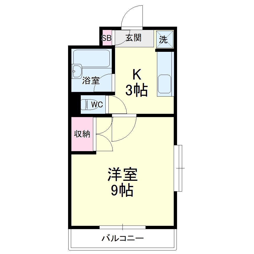 パルクレールⅡの間取り