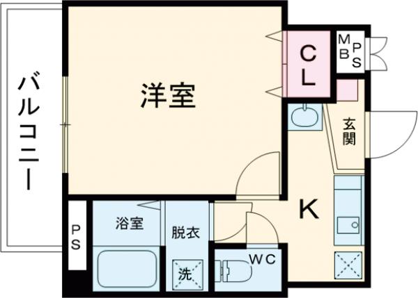 Skyview押上の間取り