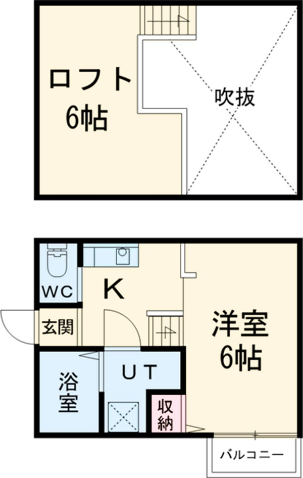 Creo庄内通伍番館の間取り