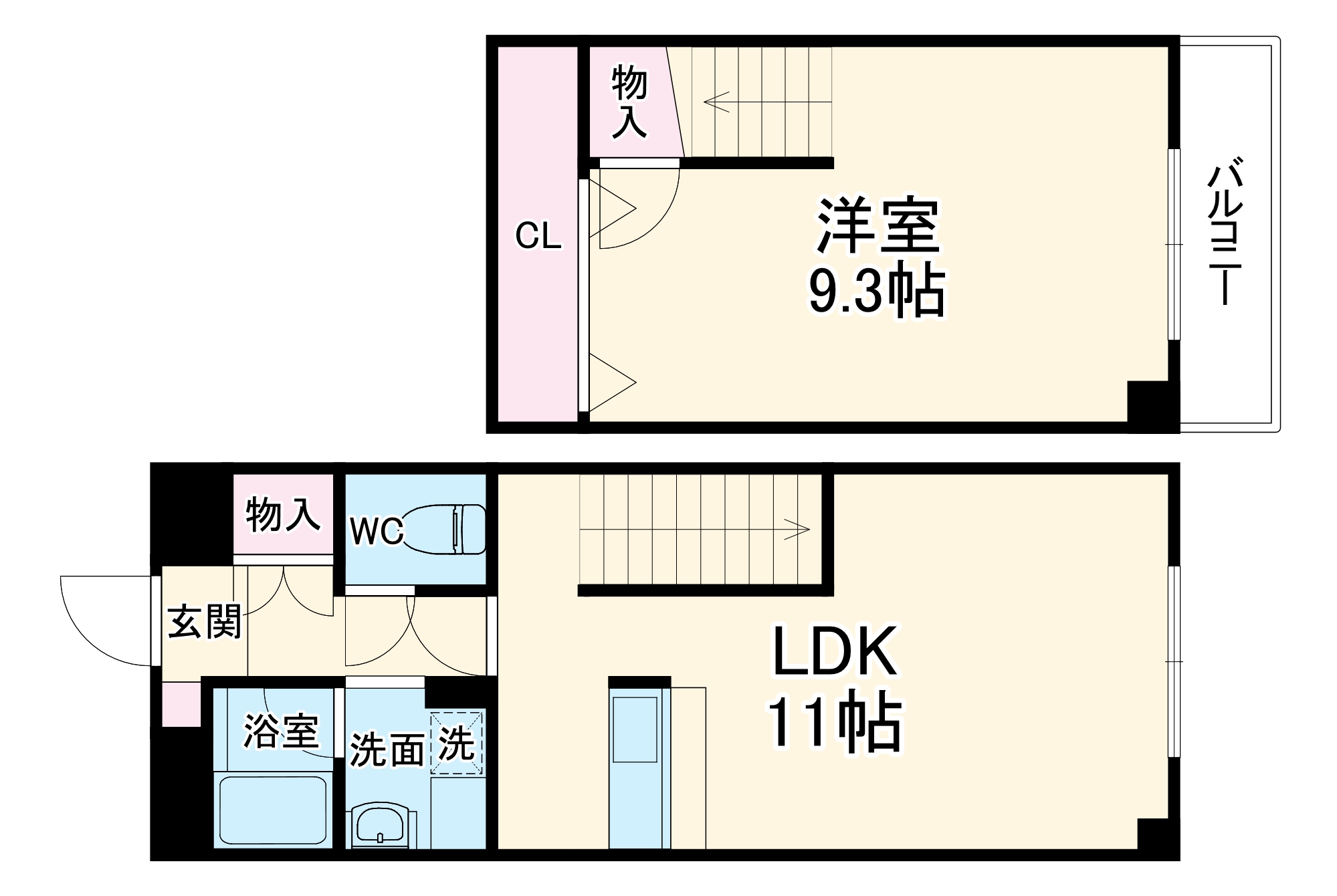 ハイムラポールPartⅦの間取り
