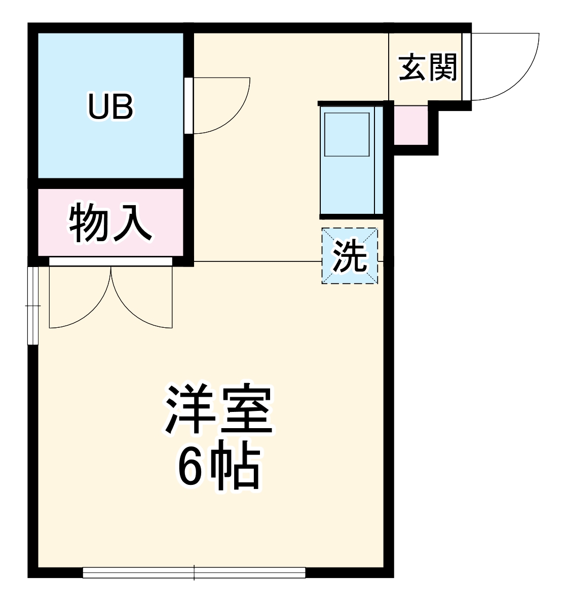 fメゾン振甫の間取り