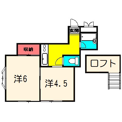 リーフコート江戸川台A棟の間取り