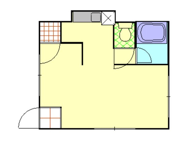 第1高尾荘の間取り