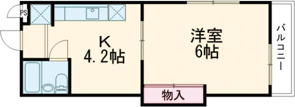 カサ・ペルダーニョの間取り