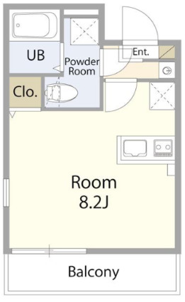 GRANBLUE五反野の間取り