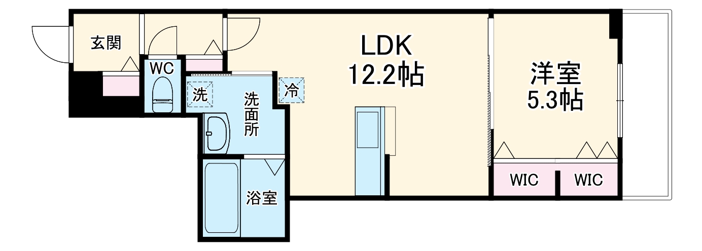 Casa Brancheの間取り