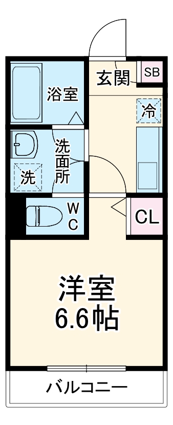 ジーメゾン松戸中和倉の間取り