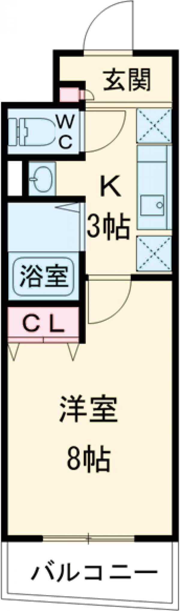 カーサフェリーチェの間取り