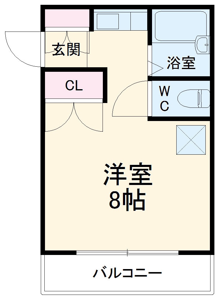サンライズ我孫子の間取り
