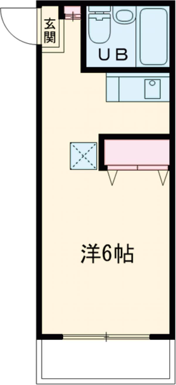 ルージュ駒場の間取り