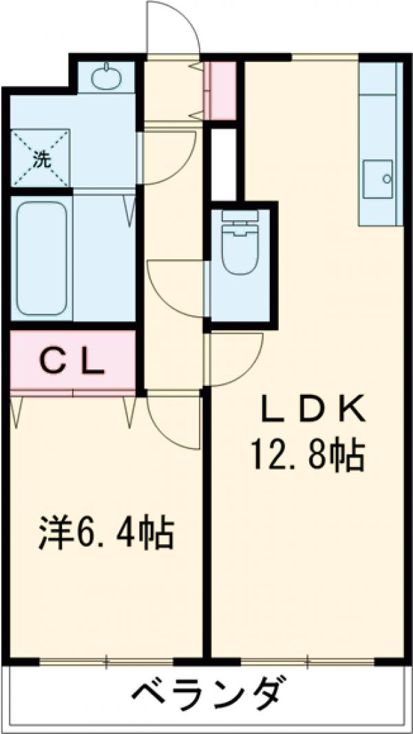 モア クルーズの間取り