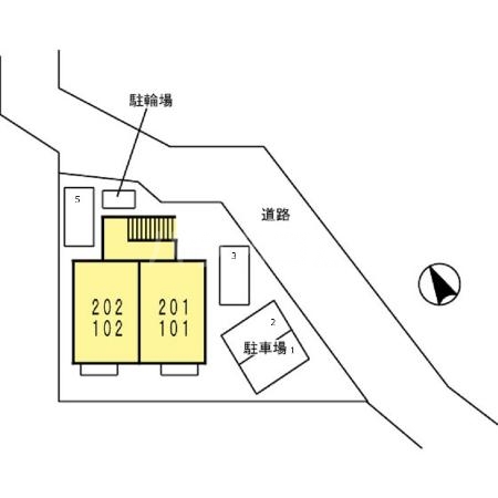 2/5 駐車場