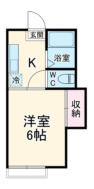 シティハイツ倫の間取り