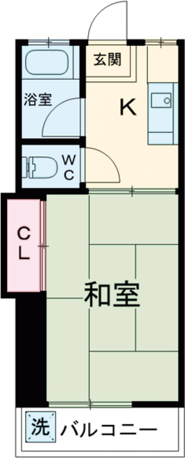 プチテール駒場の間取り